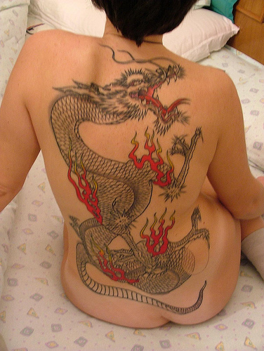 full body dragon Categories tattoos